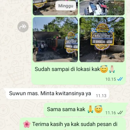 Pengiriman Papan Bunga Duka Menara Astra