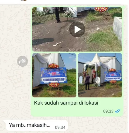 Pengiriman Karangan Bunga Menara Astra