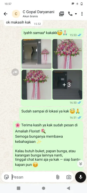 Pengiriman Karangan Bunga Menara Astra